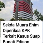 KPK Periksa Sekda Muara Enim Terkait Kasus Suap Audit BPK