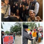 FORUM CAKAR SRIWIJAYA KEMBALI TEBAR KEBAIKAN, SALURKAN BANTUAN SEMBAKO KEPADA NENEK SANA PENYANDANG TUNANETRA 